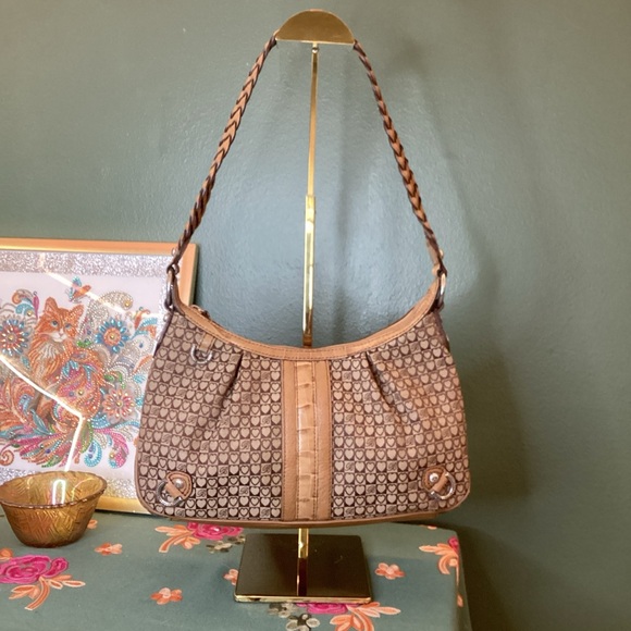 Brighton Tan Leather Handbag - Picture 1 of 6